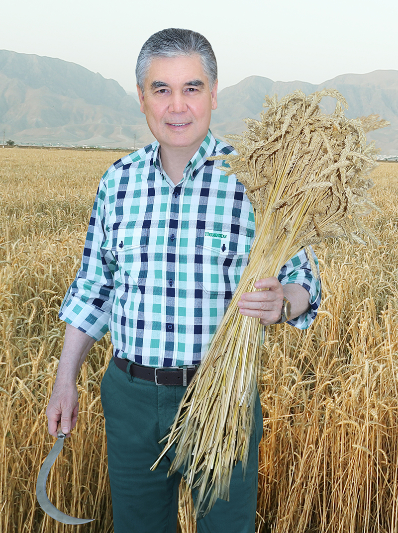 Türkmen halkynyň Milli Lideri, Türkmenistanyň Halk Maslahatynyň Başlygynyň Ahal welaýatyna iş sapary